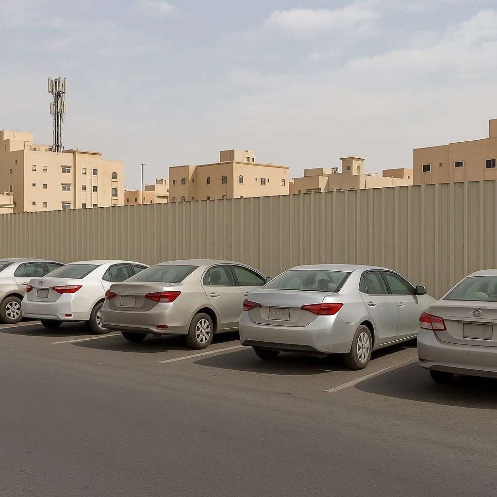 حواجز مواقف السيارات