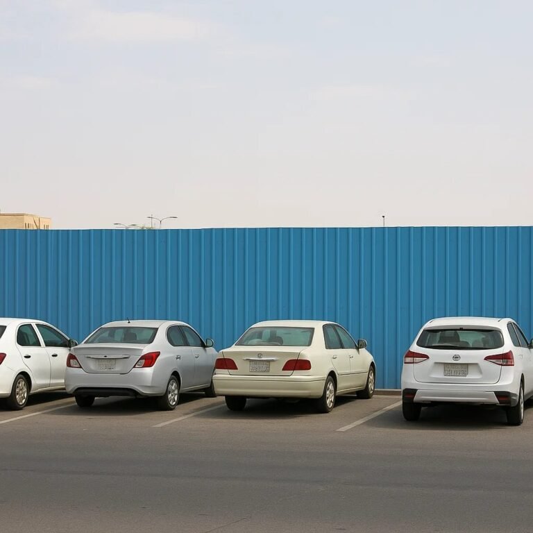حواجز مواقف السيارات