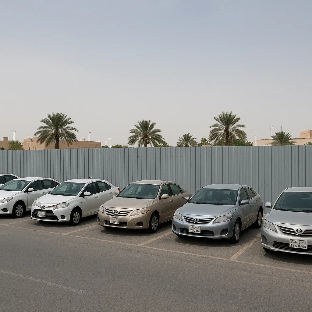 حواجز مواقف السيارات
